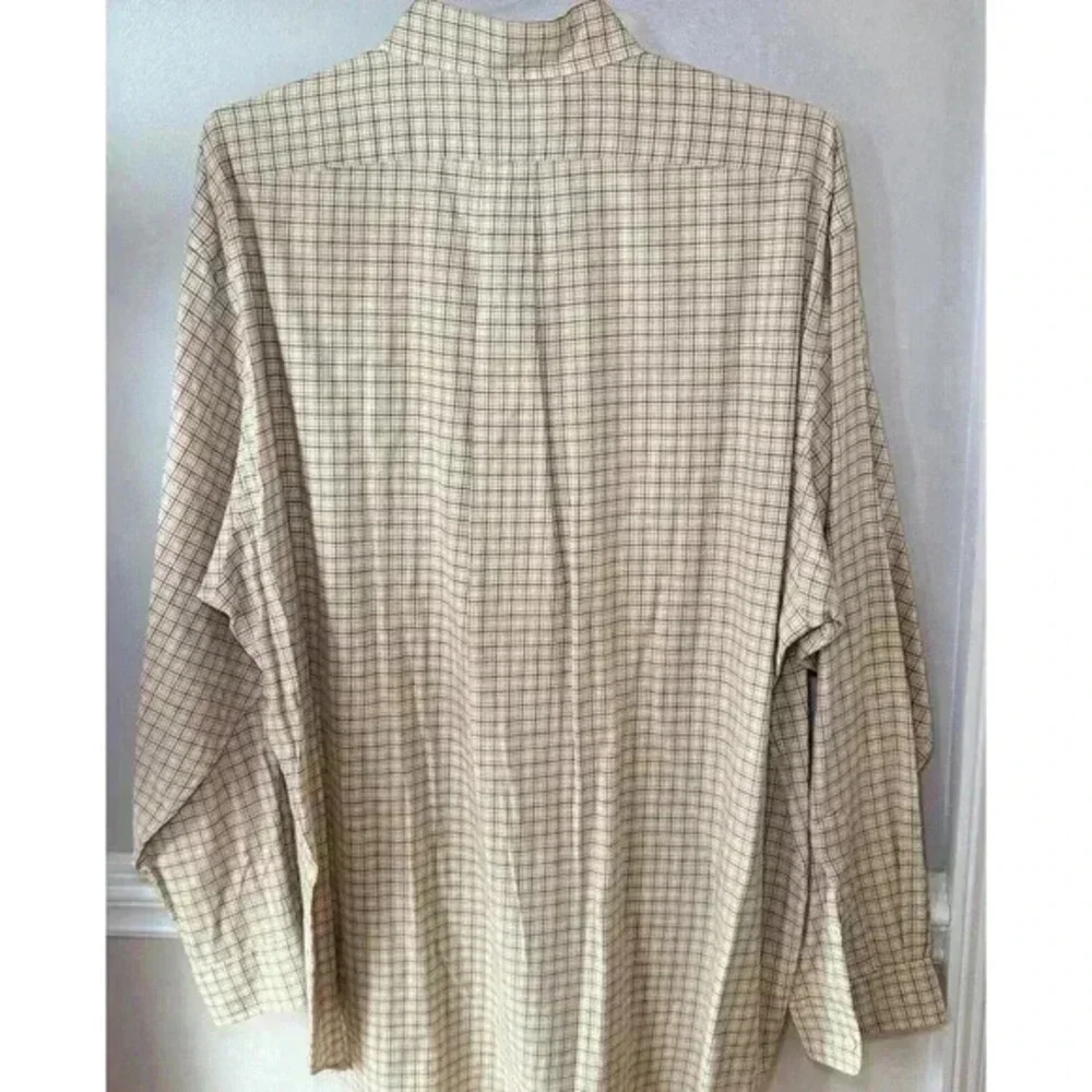 Vintage 90s Polo‎ Ralph Lauren Blake XL  Pony Plaid Pattern Casual Button Down